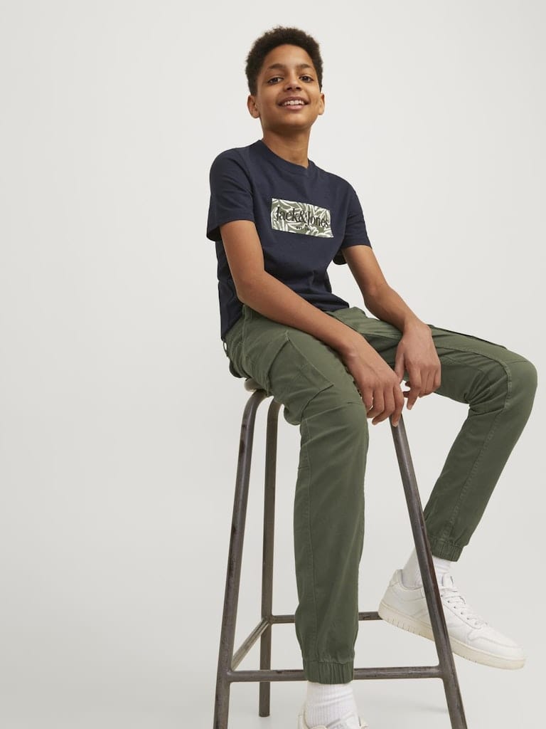 Pantalón cargo Slim Verde JUNIOR - PAUL FLAKE
